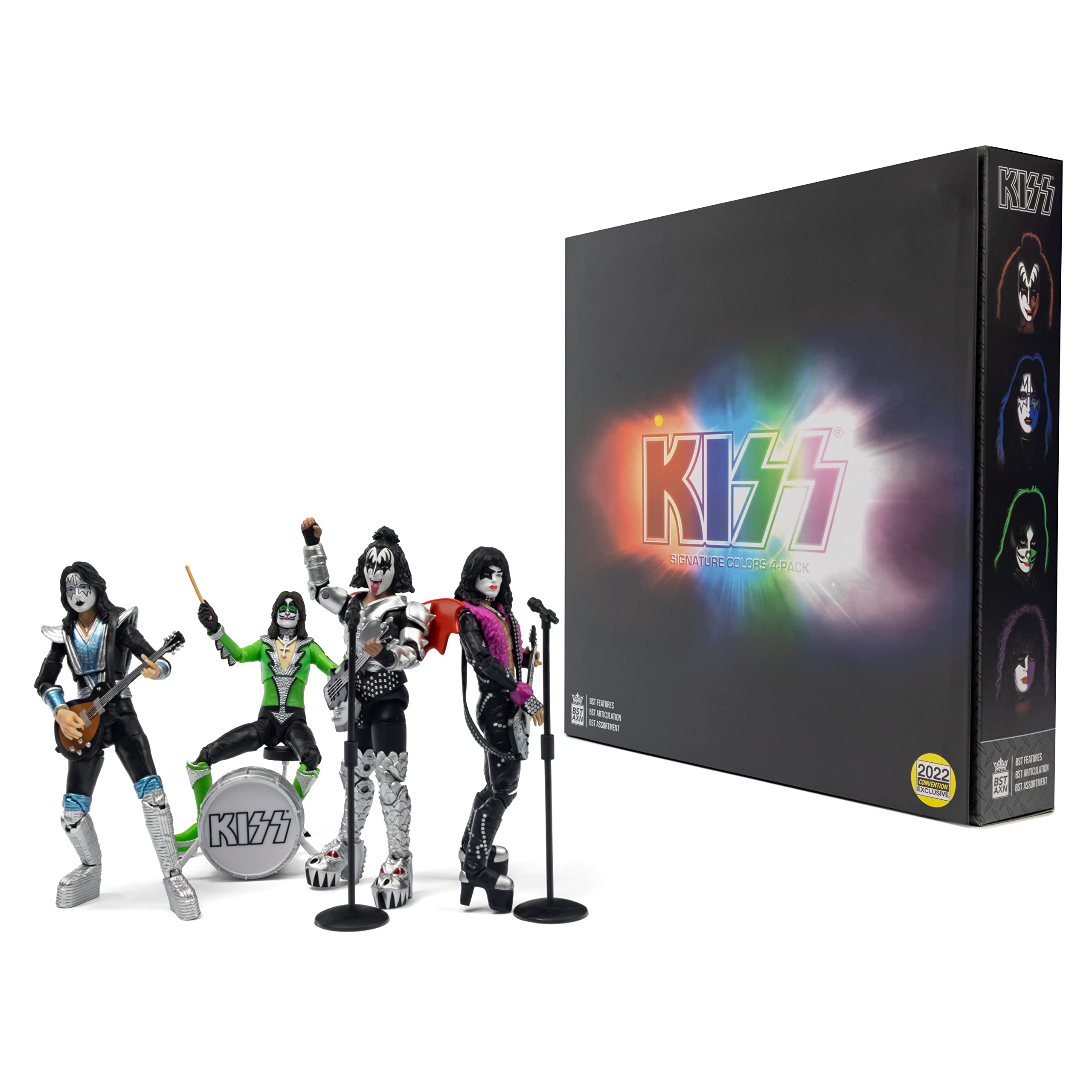 Amazon.co.jp: KISS ラスベガス 4個パック - 忠実な主題 BST AXN
